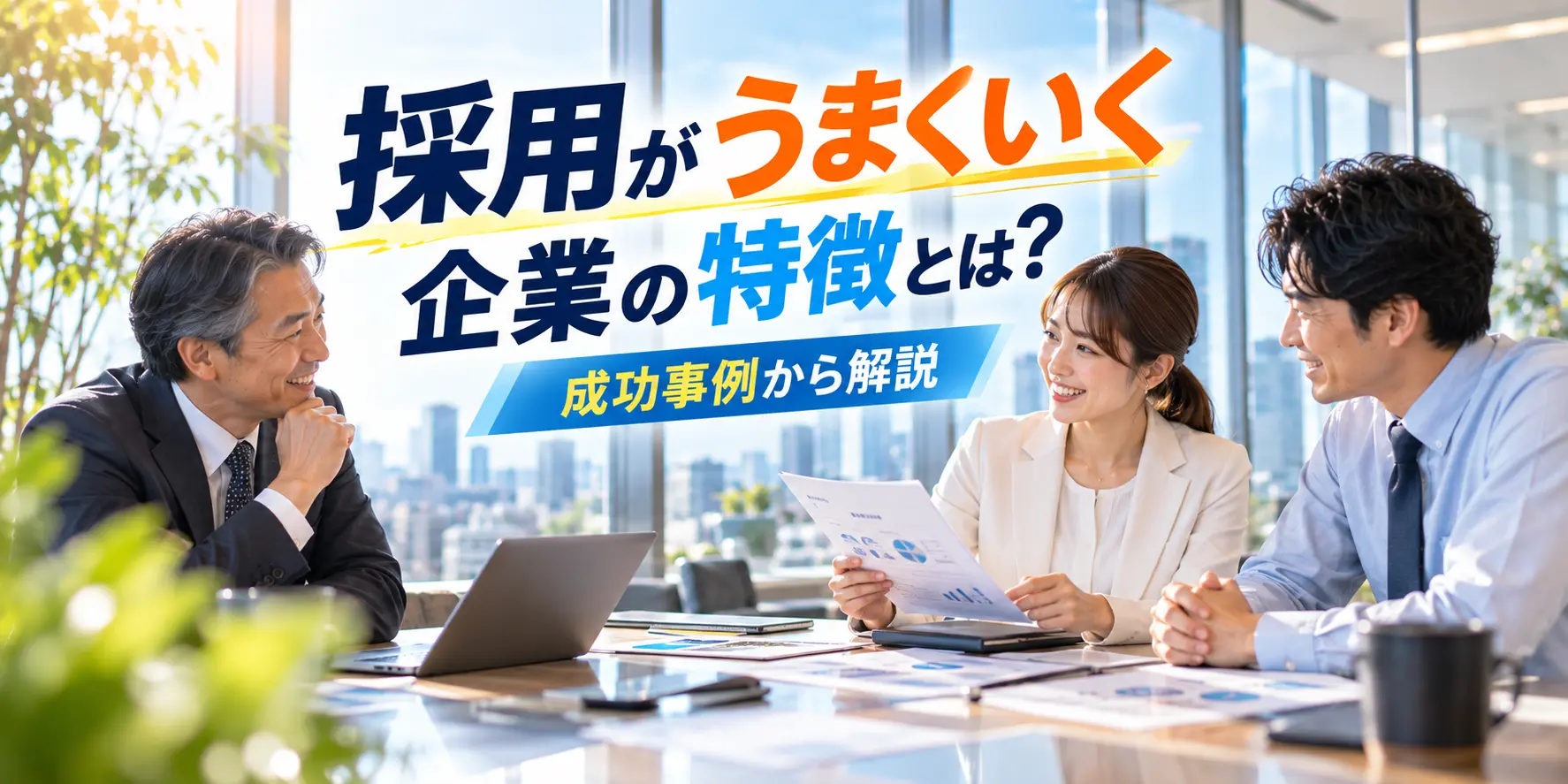 採用がうまくいく企業の特徴とは？成功事例から解説